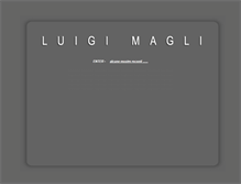 Tablet Screenshot of luigimagli.com